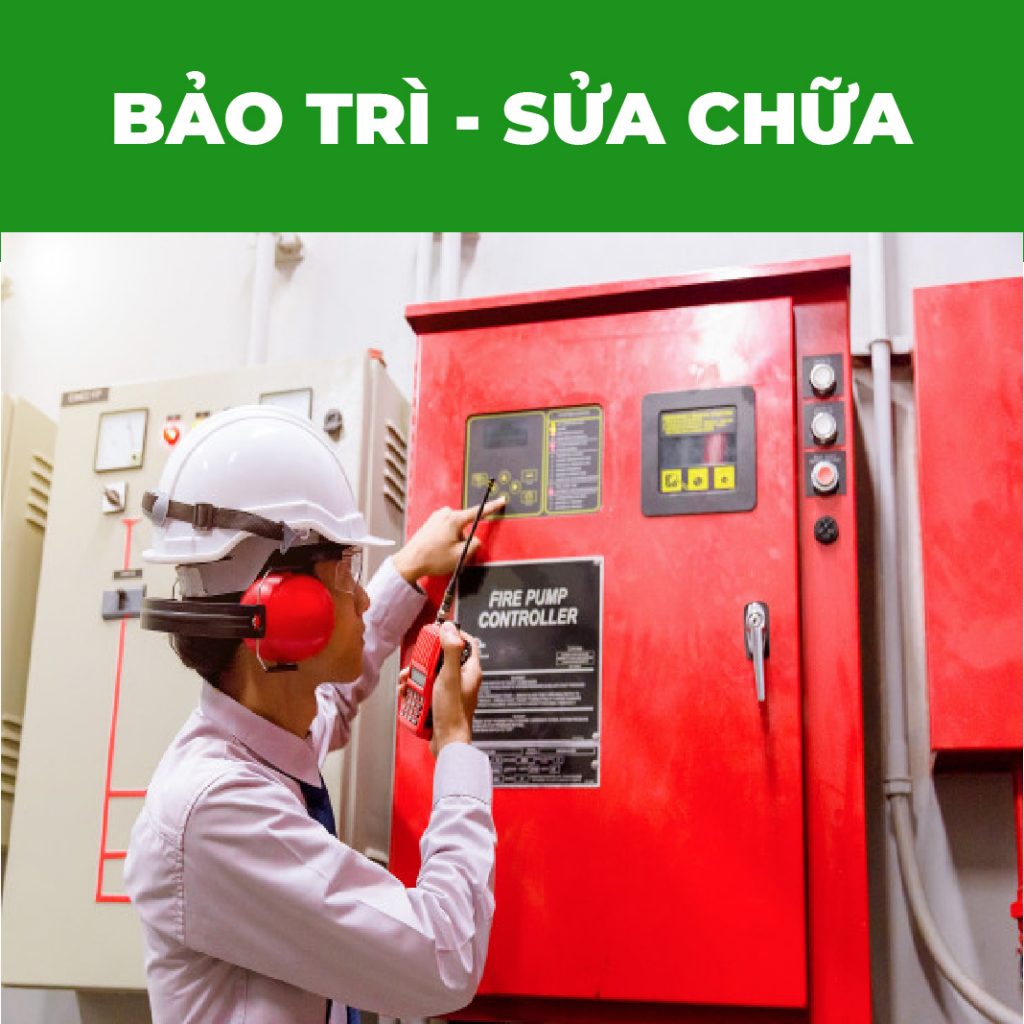 Bảo trì sửa chữa thiết bị pccc