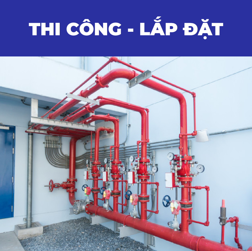 Thi công lắp đặt hệ thống PCCC