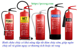 Lựa chọn Bình Chữa Cháy