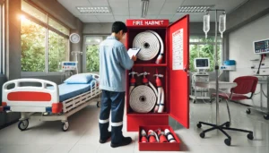 quy trình lắp đặt vòi chữa cháy