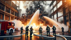 sử dụng vòi chữa cháy