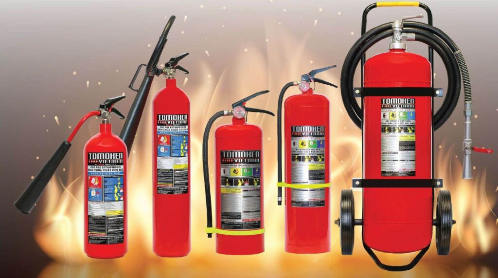 Bình chữa cháy Tomoken của Việt Nam Bình chữa cháy Tomoken của Việt Nam